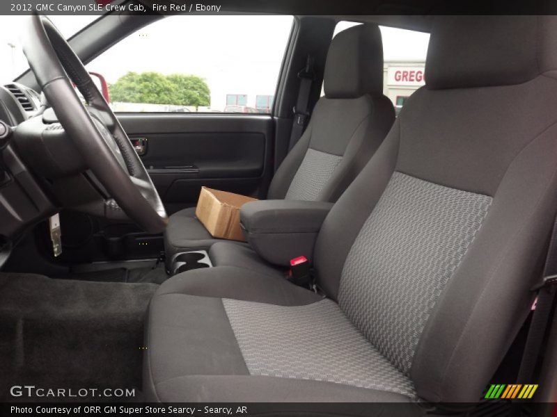 Fire Red / Ebony 2012 GMC Canyon SLE Crew Cab
