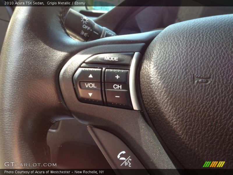 Grigio Metallic / Ebony 2010 Acura TSX Sedan