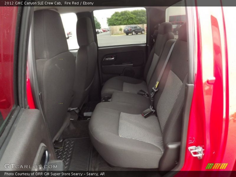 Fire Red / Ebony 2012 GMC Canyon SLE Crew Cab