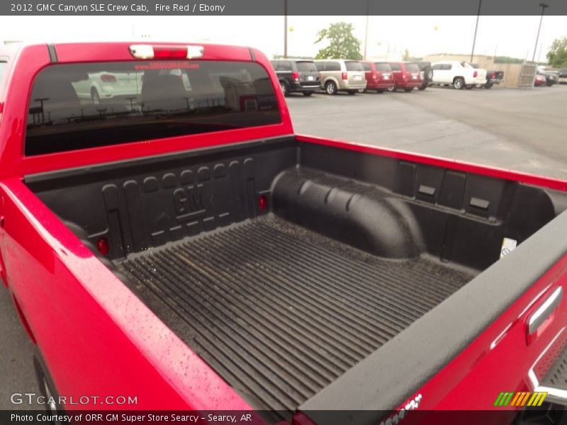 Fire Red / Ebony 2012 GMC Canyon SLE Crew Cab