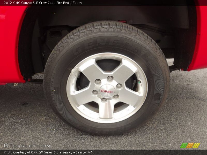  2012 Canyon SLE Crew Cab Wheel