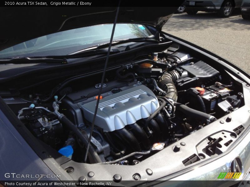 Grigio Metallic / Ebony 2010 Acura TSX Sedan