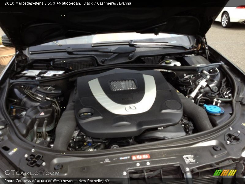 Black / Cashmere/Savanna 2010 Mercedes-Benz S 550 4Matic Sedan