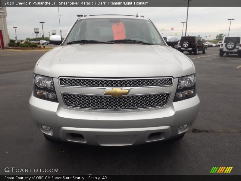 Sheer Silver Metallic / Dark Titanium/Light Titanium 2010 Chevrolet Avalanche LT