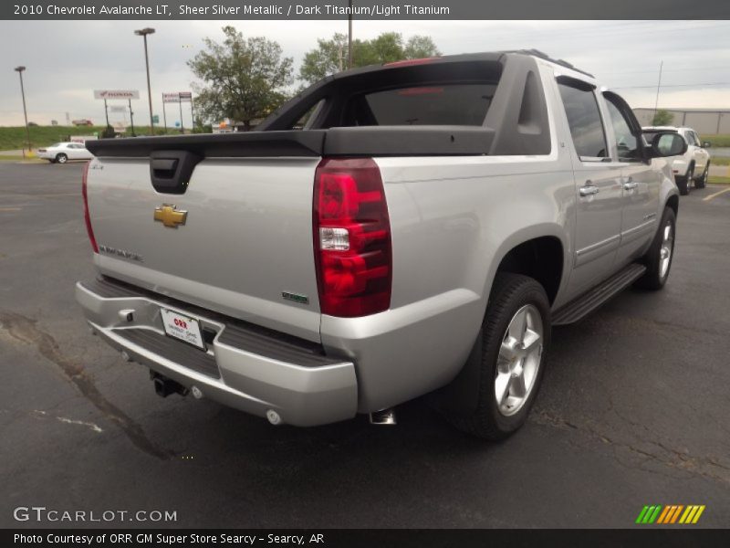 Sheer Silver Metallic / Dark Titanium/Light Titanium 2010 Chevrolet Avalanche LT