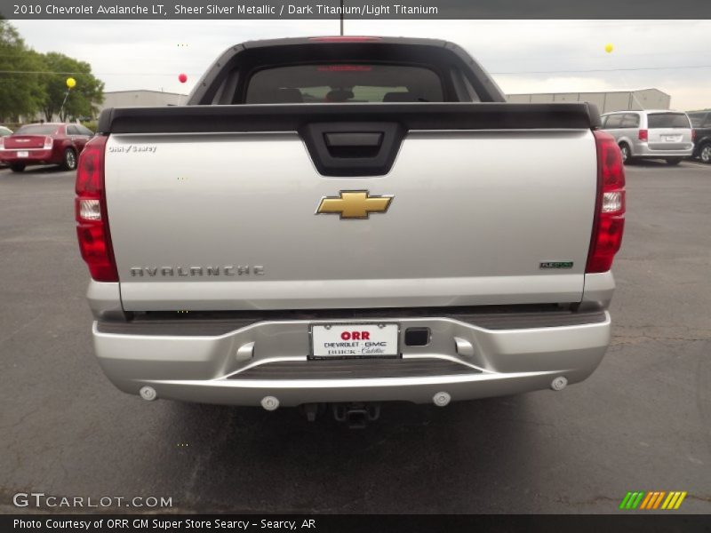 Sheer Silver Metallic / Dark Titanium/Light Titanium 2010 Chevrolet Avalanche LT