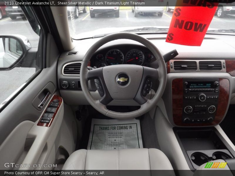 Sheer Silver Metallic / Dark Titanium/Light Titanium 2010 Chevrolet Avalanche LT