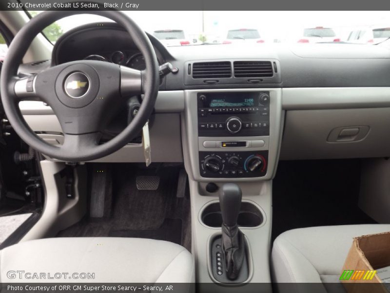 Black / Gray 2010 Chevrolet Cobalt LS Sedan