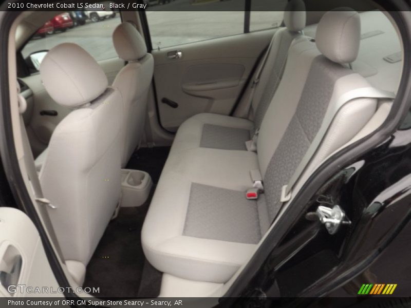 Black / Gray 2010 Chevrolet Cobalt LS Sedan