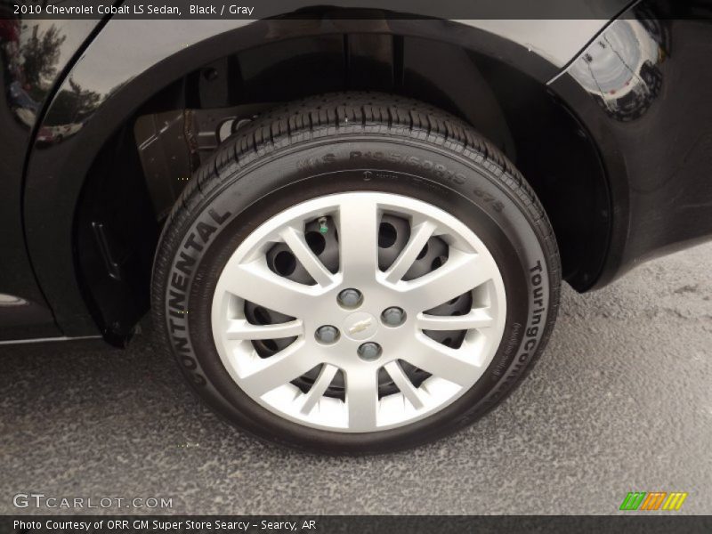 Black / Gray 2010 Chevrolet Cobalt LS Sedan