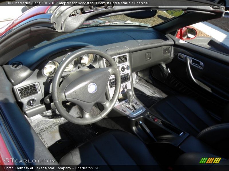 Firemist Red Metallic / Charcoal 2003 Mercedes-Benz SLK 230 Kompressor Roadster
