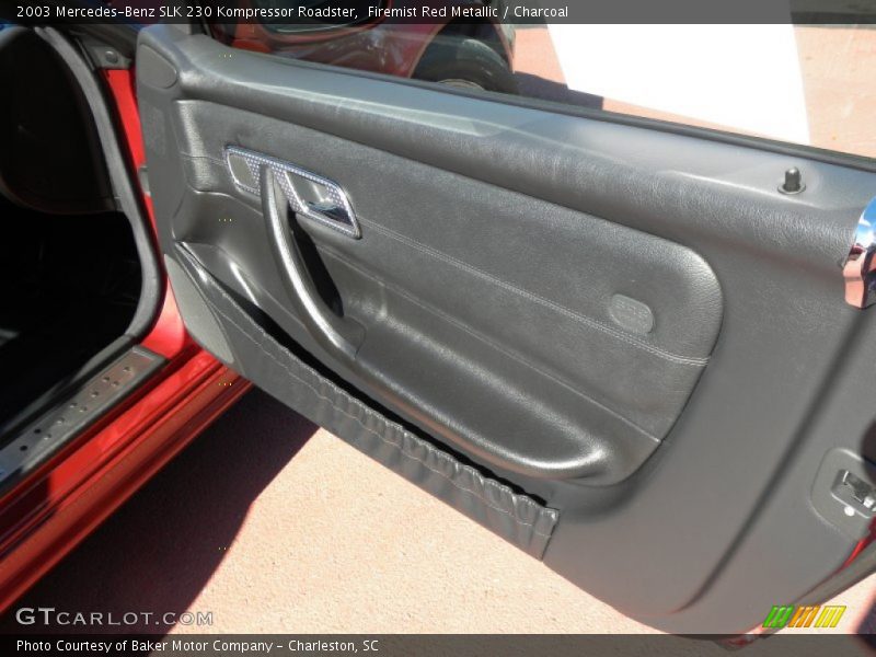 Firemist Red Metallic / Charcoal 2003 Mercedes-Benz SLK 230 Kompressor Roadster