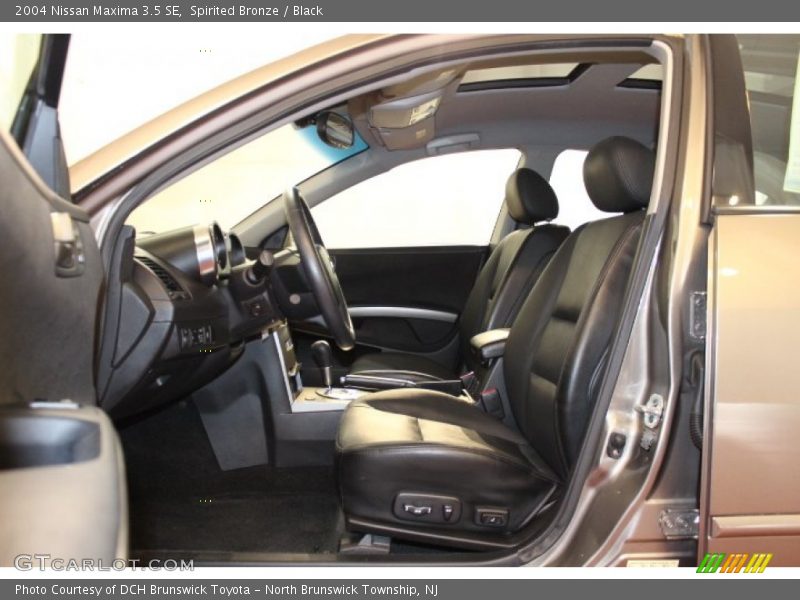 Spirited Bronze / Black 2004 Nissan Maxima 3.5 SE