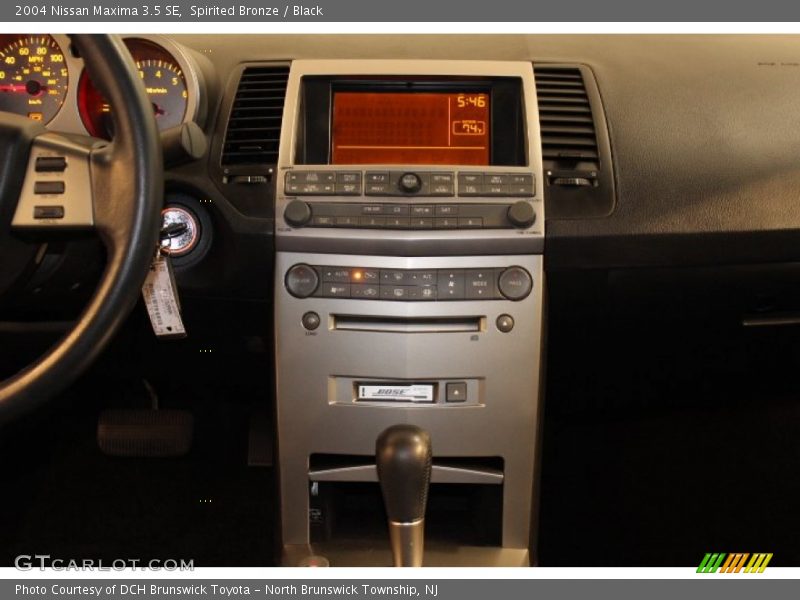 Spirited Bronze / Black 2004 Nissan Maxima 3.5 SE
