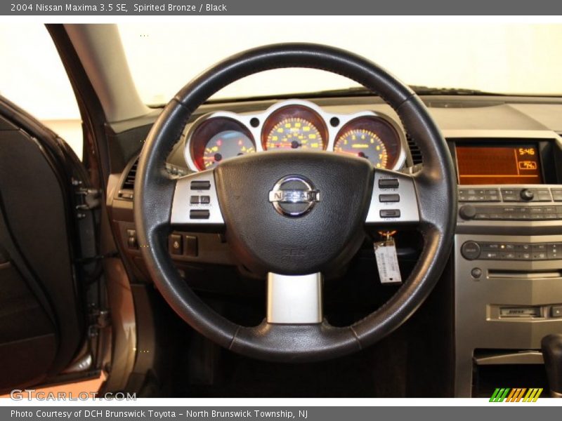 Spirited Bronze / Black 2004 Nissan Maxima 3.5 SE