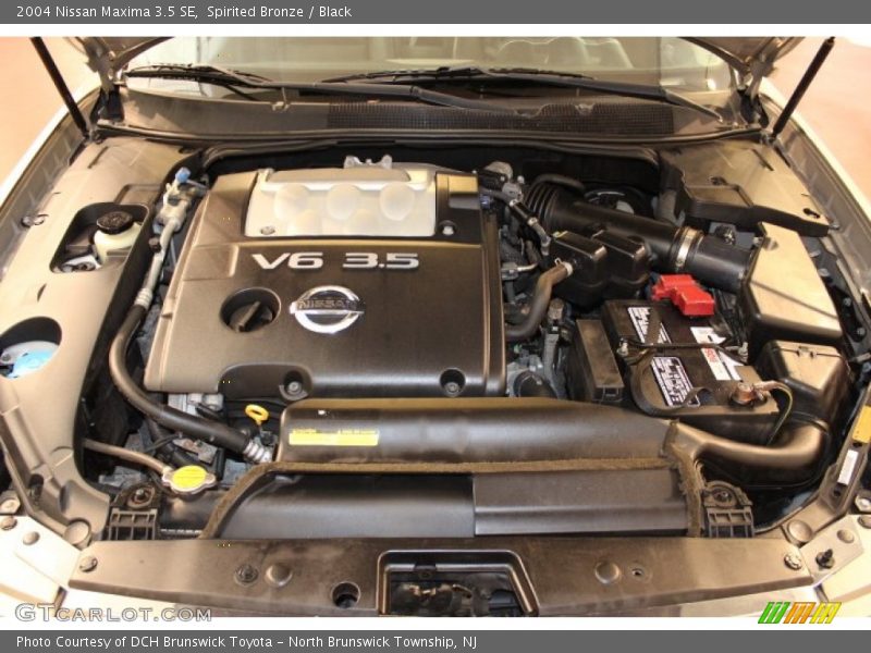 Spirited Bronze / Black 2004 Nissan Maxima 3.5 SE
