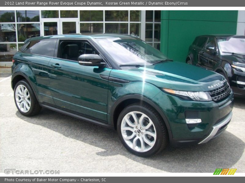  2012 Range Rover Evoque Coupe Dynamic Kosrae Green Metallic