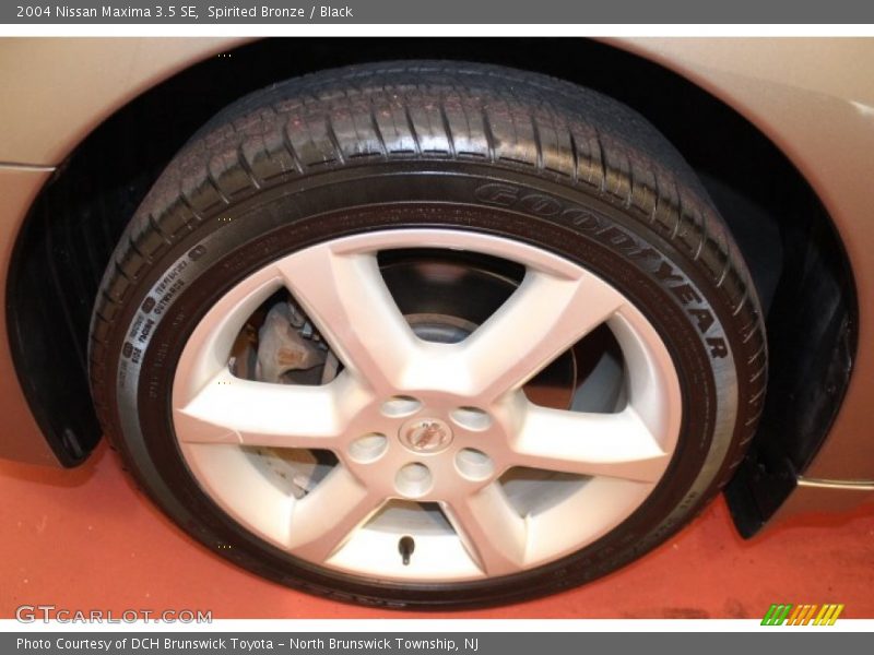 Spirited Bronze / Black 2004 Nissan Maxima 3.5 SE
