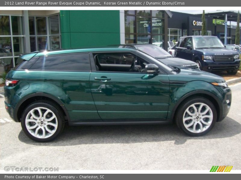  2012 Range Rover Evoque Coupe Dynamic Kosrae Green Metallic