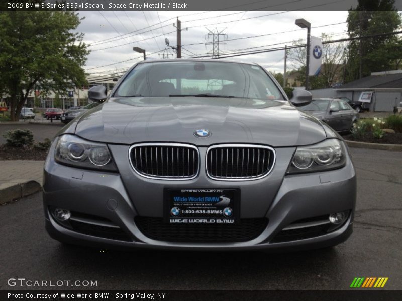 Space Grey Metallic / Black 2009 BMW 3 Series 335xi Sedan