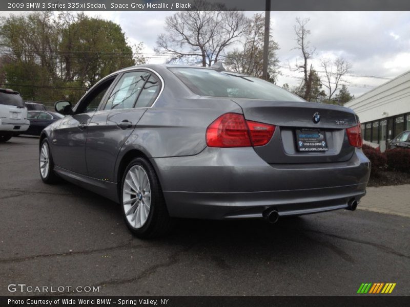 Space Grey Metallic / Black 2009 BMW 3 Series 335xi Sedan