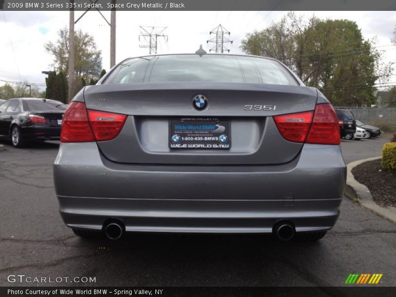 Space Grey Metallic / Black 2009 BMW 3 Series 335xi Sedan