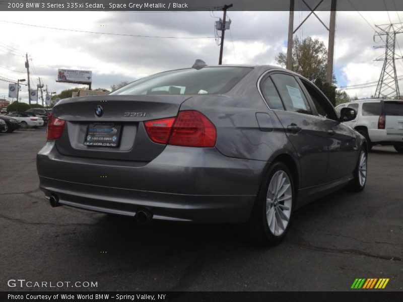 Space Grey Metallic / Black 2009 BMW 3 Series 335xi Sedan