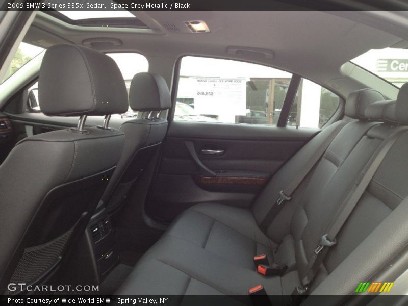 Space Grey Metallic / Black 2009 BMW 3 Series 335xi Sedan