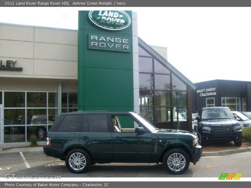 Aintree Green Metallic / Ivory 2012 Land Rover Range Rover HSE