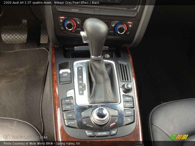 Meteor Grey Pearl Effect / Black 2009 Audi A4 2.0T quattro Avant