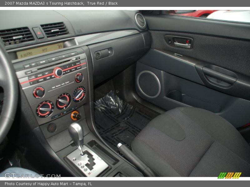True Red / Black 2007 Mazda MAZDA3 s Touring Hatchback