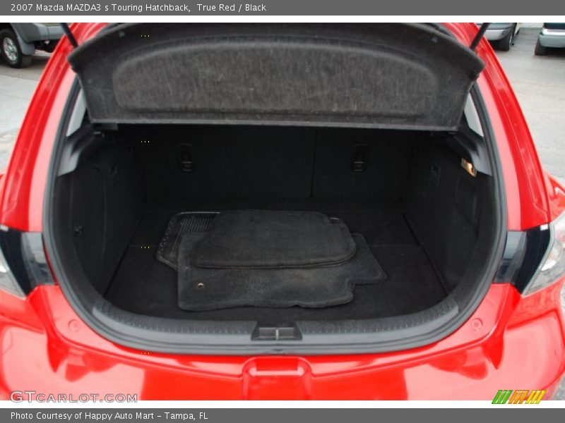 True Red / Black 2007 Mazda MAZDA3 s Touring Hatchback