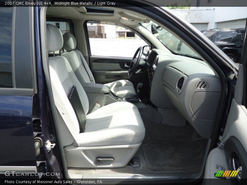Midnight Blue Metallic / Light Gray 2007 GMC Envoy SLE 4x4