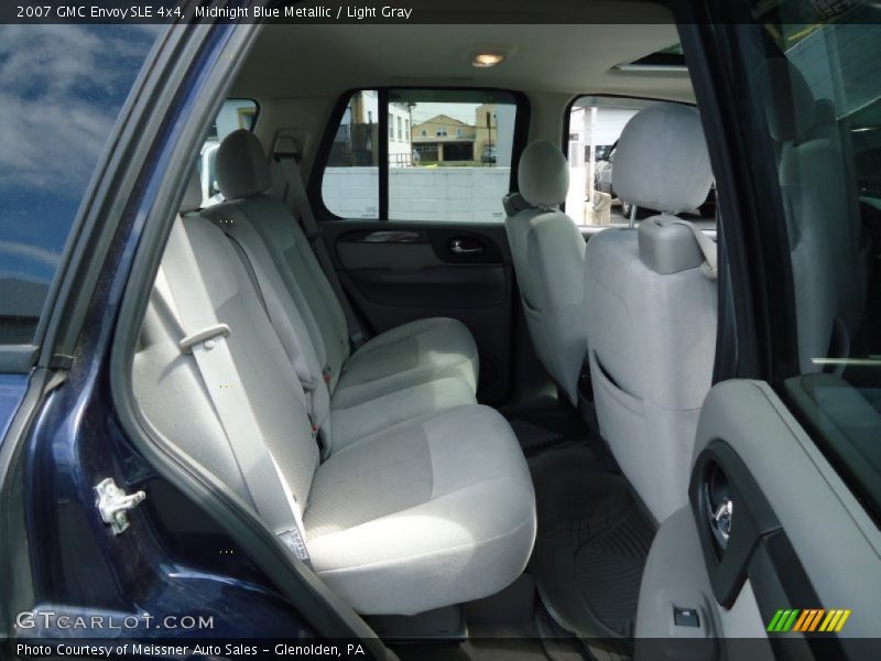 Midnight Blue Metallic / Light Gray 2007 GMC Envoy SLE 4x4