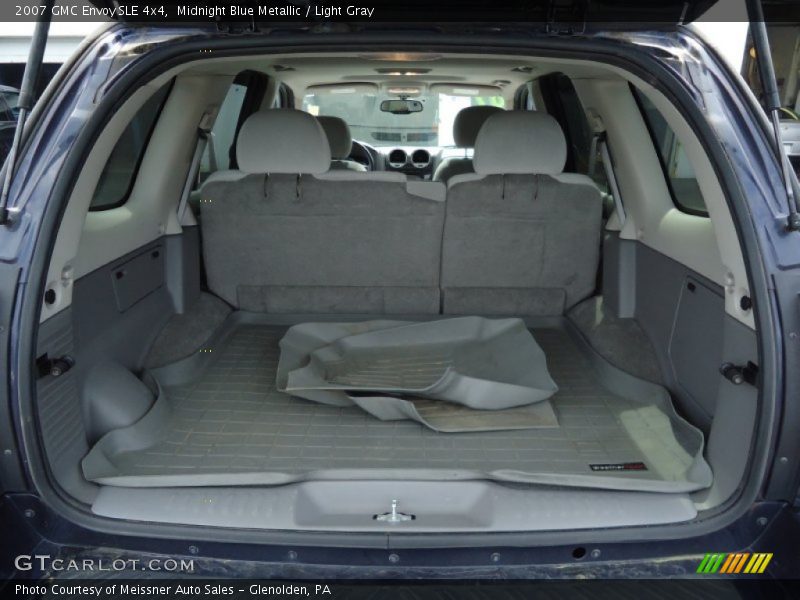 Midnight Blue Metallic / Light Gray 2007 GMC Envoy SLE 4x4