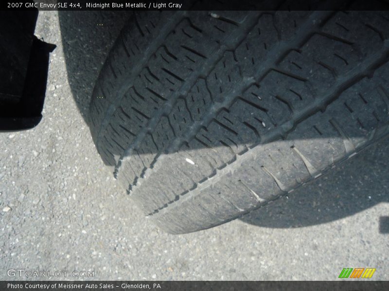 Midnight Blue Metallic / Light Gray 2007 GMC Envoy SLE 4x4