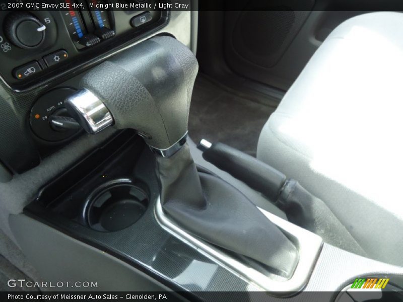 Midnight Blue Metallic / Light Gray 2007 GMC Envoy SLE 4x4