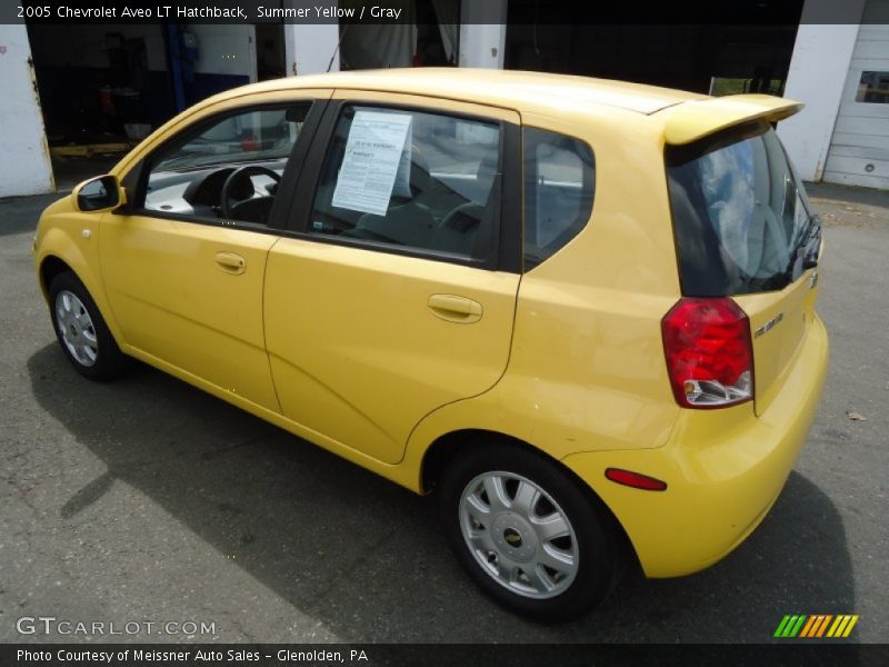 Summer Yellow / Gray 2005 Chevrolet Aveo LT Hatchback