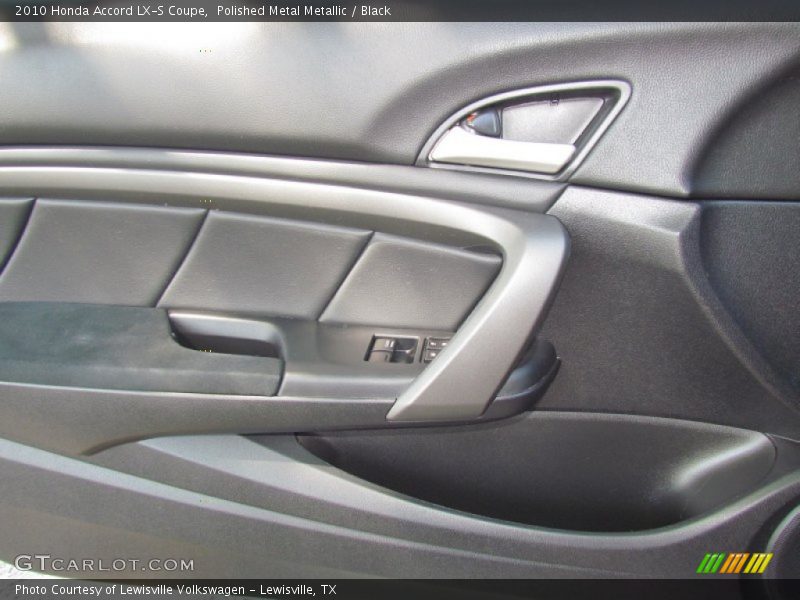Polished Metal Metallic / Black 2010 Honda Accord LX-S Coupe