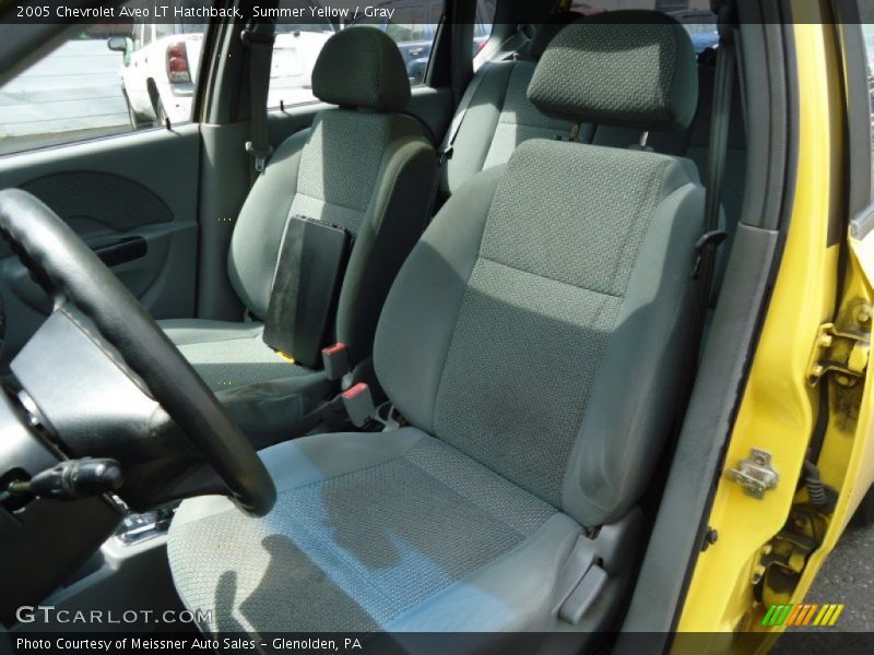 Summer Yellow / Gray 2005 Chevrolet Aveo LT Hatchback
