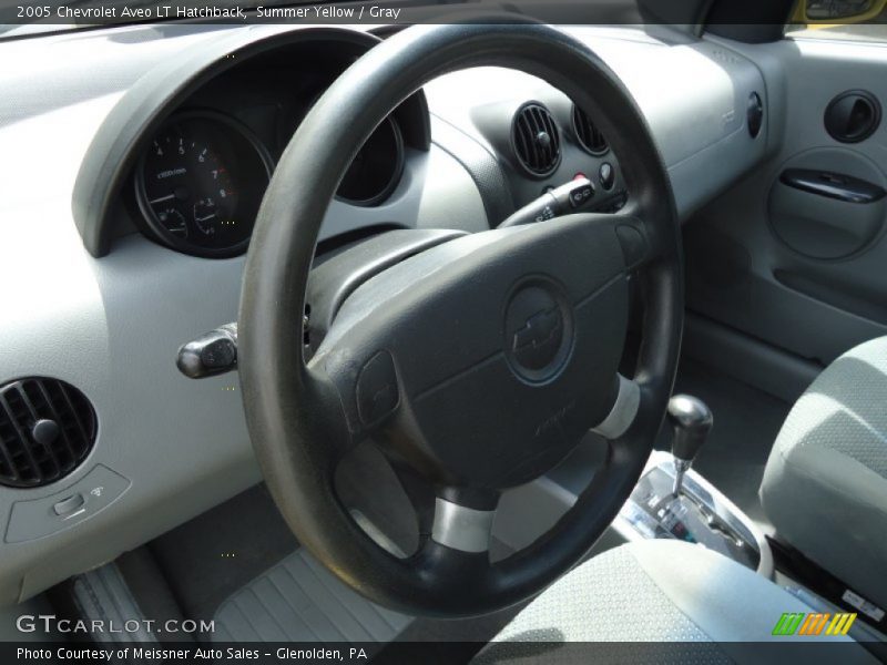 Summer Yellow / Gray 2005 Chevrolet Aveo LT Hatchback