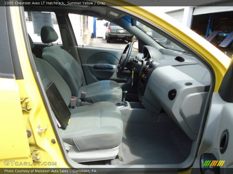 Summer Yellow / Gray 2005 Chevrolet Aveo LT Hatchback