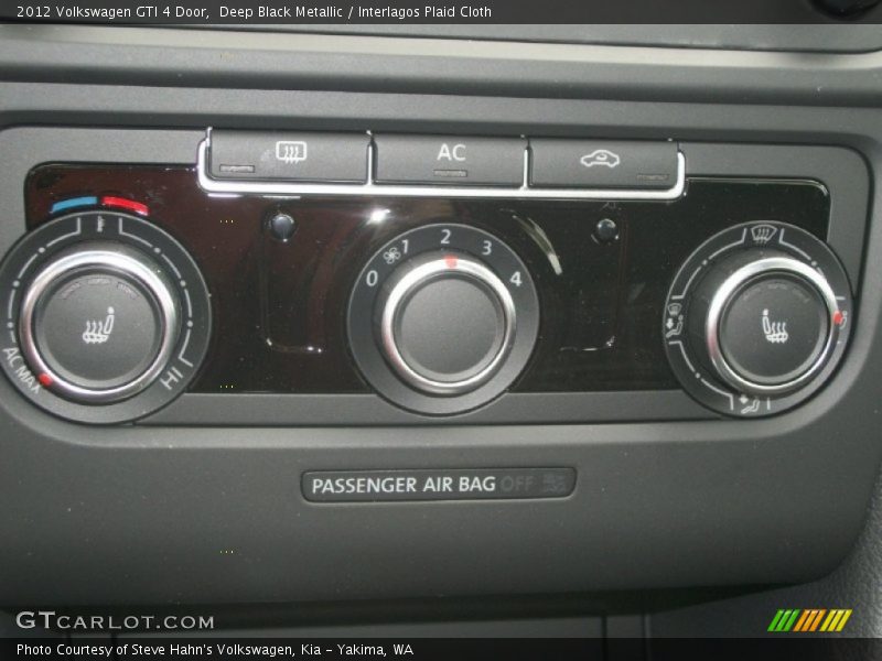Controls of 2012 GTI 4 Door
