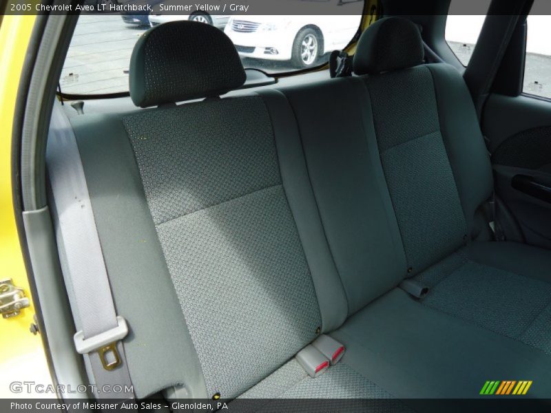 Summer Yellow / Gray 2005 Chevrolet Aveo LT Hatchback