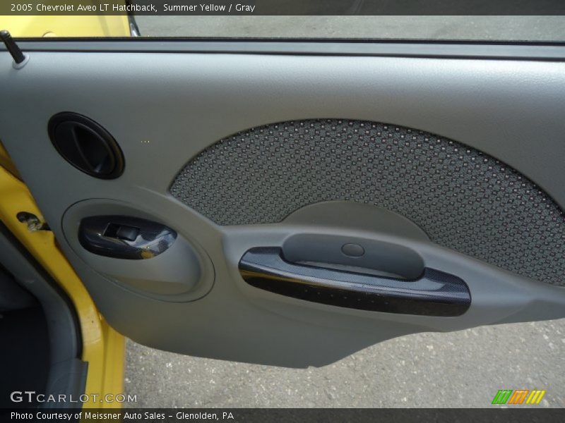Summer Yellow / Gray 2005 Chevrolet Aveo LT Hatchback