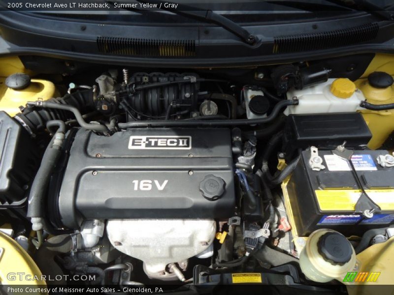 Summer Yellow / Gray 2005 Chevrolet Aveo LT Hatchback