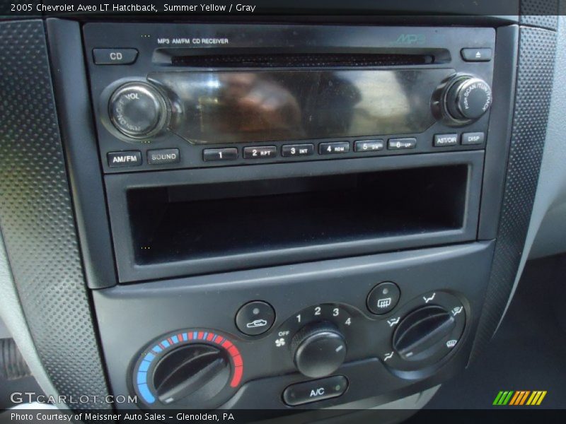 Summer Yellow / Gray 2005 Chevrolet Aveo LT Hatchback