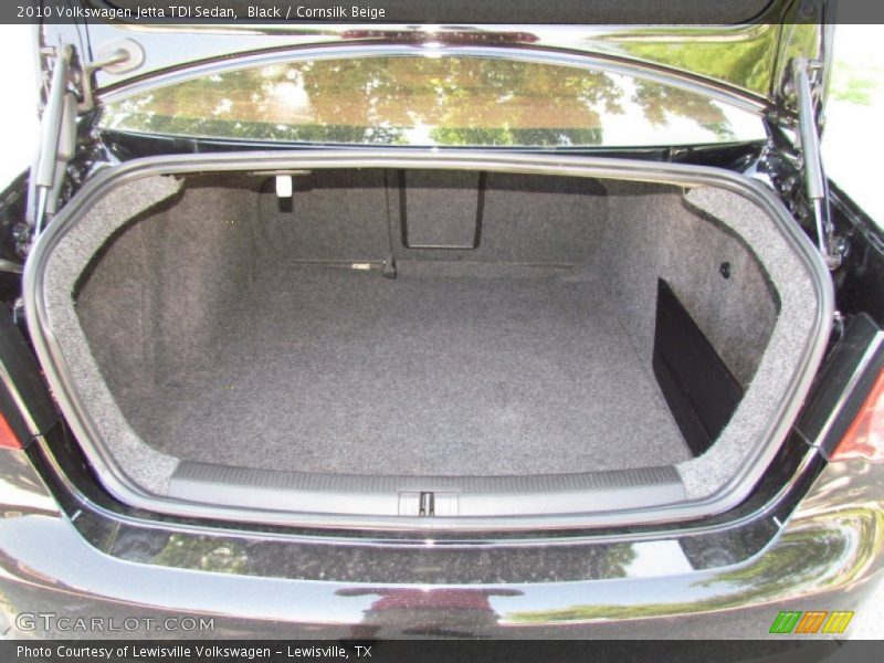 Black / Cornsilk Beige 2010 Volkswagen Jetta TDI Sedan