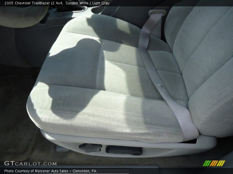 Summit White / Light Gray 2005 Chevrolet TrailBlazer LS 4x4
