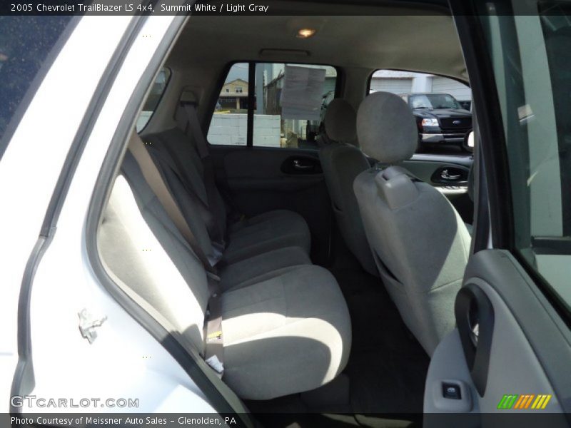 Summit White / Light Gray 2005 Chevrolet TrailBlazer LS 4x4